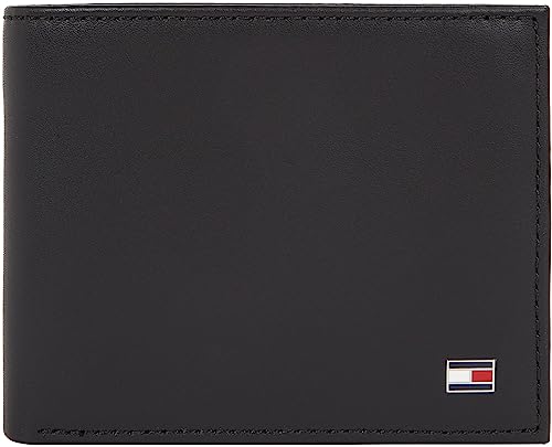 Tommy Hilfiger Herren Geldbeutel Eton Mini Klein, Schwarz (Black), Einheitsgröße von Tommy Hilfiger