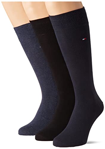 Tommy Hilfiger Herren Ecom Sock 6 Pack, black/dark navy/jeans, 47-49 EU von Tommy Hilfiger