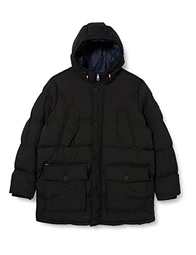Tommy Hilfiger Herren Essential Rockie Parka, Black, 3XL Tommy Hilfiger Herren Essential Rockie Parka, Black, 3XL von Tommy Hilfiger