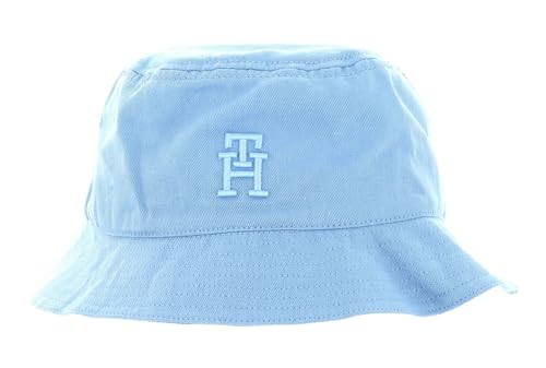 Tommy Hilfiger Herren Fischerhut TH Flag Soft Bucket Hat , Blau (Vessel Blue), Einheitsgröße von Tommy Hilfiger