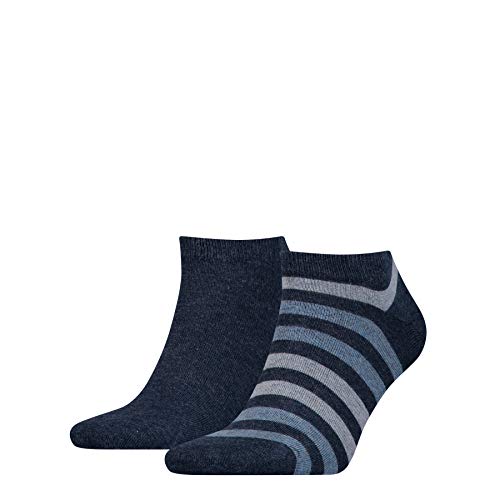 Tommy Hilfiger Herren Sneaker Socken, Marineblau, 39/42 (2er Pack) von Tommy Hilfiger