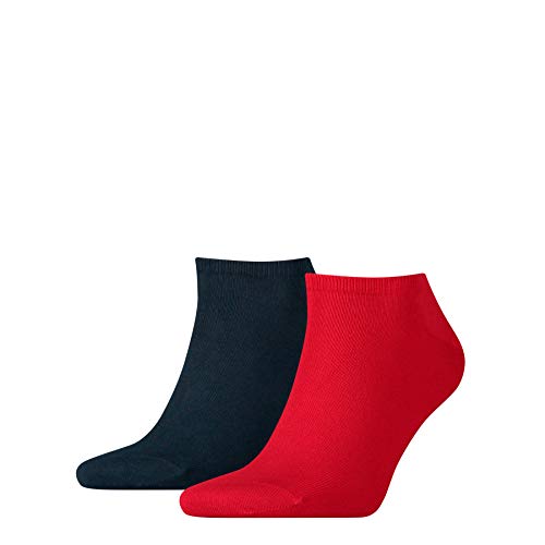 Tommy Hilfiger Herren TH MEN SNEAKER 2P Füßlinge & Sneakersocken,2er Pack|#2per pack Blau (tommy 085),43/46 von Tommy Hilfiger