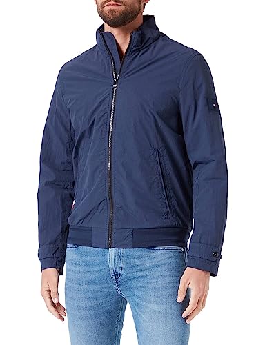 Tommy Hilfiger Herren Jacke Regatta Jacket Übergangsjacke, Blau (Desert Sky), L von Tommy Hilfiger