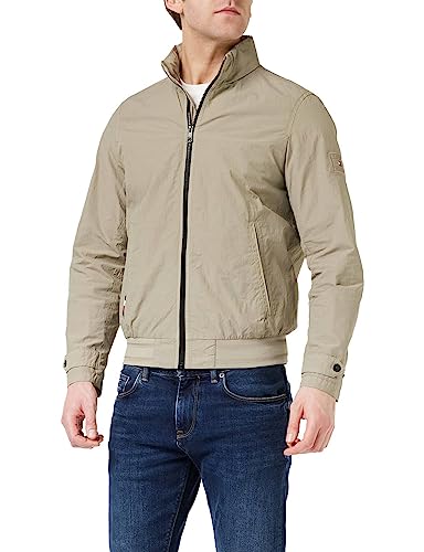 Tommy Hilfiger Herren Jacke Regatta Jacket Übergangsjacke, Beige (Stone), S von Tommy Hilfiger