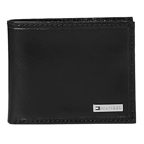 Tommy Hilfiger Herren Billfold Geldbörse, Schwarz, Einheitsgröße von Tommy Hilfiger