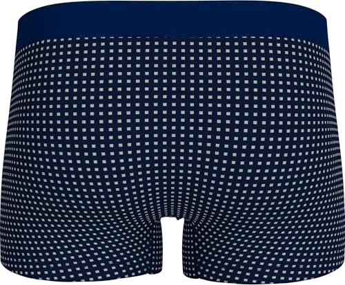 Tommy Hilfiger Herren Geschenk-Set Boxershorts Trunk & Socken, Blau (Micro Foulard/des Sky), XXL von Tommy Hilfiger