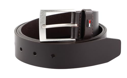 Tommy Hilfiger Herren Gürtel Adan 3.5 Ledergürtel, Braun (Testa Di Moro), 115 von Tommy Hilfiger