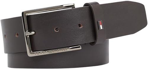 Tommy Hilfiger Herren Gürtel Oliver 4.0 Ext Ledergürtel, Braun (Testa Di Moro), 85 cm von Tommy Hilfiger