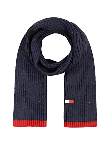 Tommy Hilfiger Herren Strickschal Schal, Kapitän des Himmels (Sky Captain), Einheitsgröße von Tommy Hilfiger