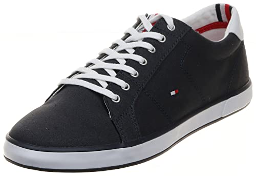 Tommy Hilfiger Herren H2285arlow 1d Vulkanisierte Sneaker, Nachtblau, 44 EU von Tommy Hilfiger