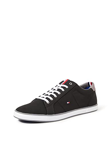 Tommy Hilfiger Herren Sneakers H2285Arlow 1D, Schwarz (Black), 46 von Tommy Hilfiger