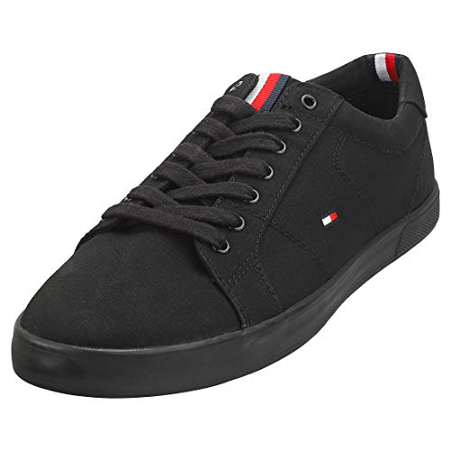 Tommy Hilfiger Herren Sneakers H2285Arlow 1D, Schwarz (Black), 45 von Tommy Hilfiger