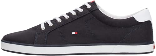Tommy Hilfiger Herren Vulcanized Sneaker Schuhe, Blau (Midnight), 47 von Tommy Hilfiger