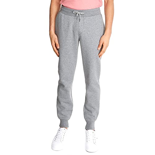 Tommy Hilfiger Herren Hilfiger Flag Arch Sweatpant MW0MW27843 Jogginghosen, Gelb (Heathered Speckled Dark Grey), L von Tommy Hilfiger