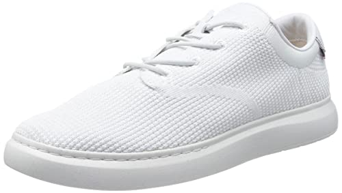 Tommy Hilfiger Herren Hybrid Sneaker Knit Hybrid Shoe Schuhe, Weiß (White), 46 EU von Tommy Hilfiger