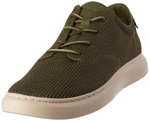 Tommy Hilfiger Herren Hybrid Sneaker Knit Hybrid Shoe Schuhe, Grün (Mentor Green), 41 EU von Tommy Hilfiger