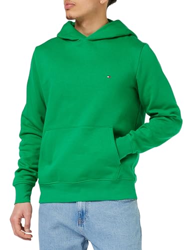 Tommy Hilfiger Herren Hoodie mit Kapuze, Grün (Olympic Green), L von Tommy Hilfiger