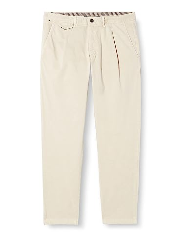 Tommy Hilfiger Herren Hose Chelsea Chino Premium Chino, Beige (Bleached Stone), 31W / 32L von Tommy Hilfiger