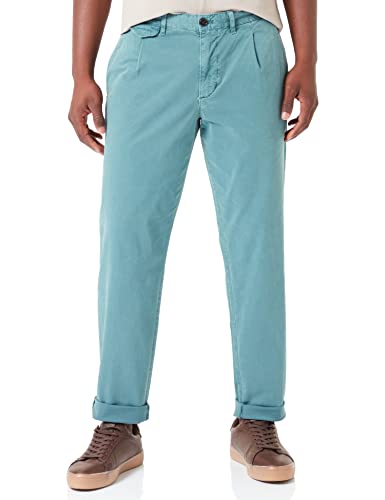 Tommy Hilfiger Herren Hose Chelsea Chino Premium Chino, Grün (Frosted Green), 30W / 32L von Tommy Hilfiger