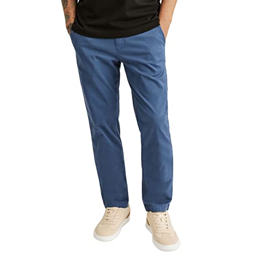 Tommy Hilfiger Herren Hose Denton Chino 1985 Pima Cotton Chino, Blau (Aegean Sea), 34W / 32L von Tommy Hilfiger