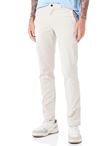 Tommy Hilfiger Herren Hose Denton Chino Premium Chino, Beige (Bleached Stone), 30W / 32L von Tommy Hilfiger