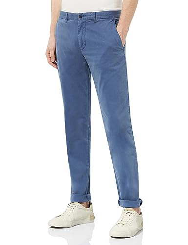 Tommy Hilfiger Herren Hose Denton Chino Premium Chino, Blau (Aegean Sea), 29W / 32L von Tommy Hilfiger