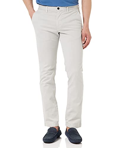 Tommy Hilfiger Herren Hose Denton Chino Premium Chino, Grau (October Grey), 30W / 34L von Tommy Hilfiger