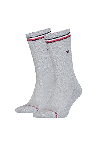 Tommy Hilfiger Herren Iconic Socken, Tommy Original, 43-46 EU (2er Pack) von Tommy Hilfiger