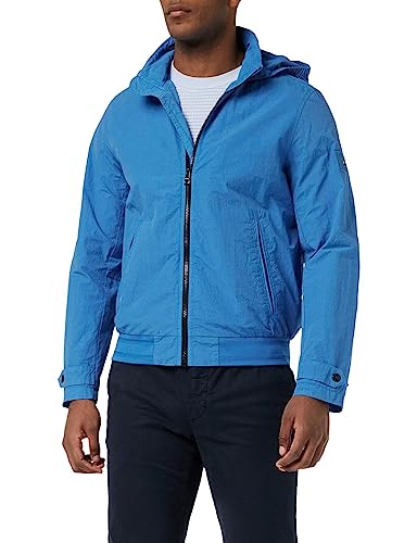 Tommy Hilfiger Herren Jacke Regatta Jacket Übergangsjacke, Blau (Shocking Blue), L von Tommy Hilfiger