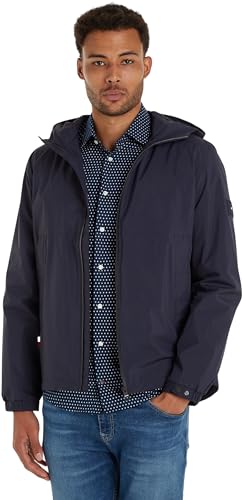 Tommy Hilfiger Herren Jacke Übergangsjacke, Blau (Desert Sky), XXL von Tommy Hilfiger