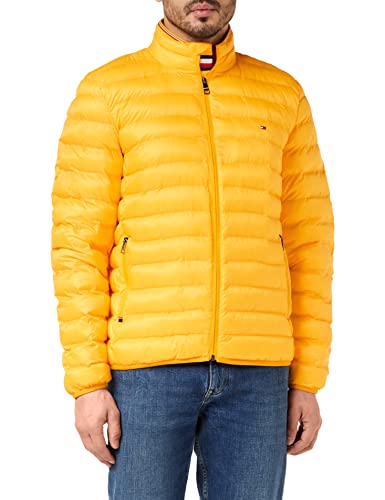 Tommy Hilfiger Herren Jacke Übergangsjacke, Gelb (Solstice), XS von Tommy Hilfiger