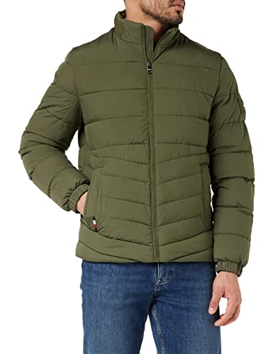 Tommy Hilfiger Herren Jacke Übergangsjacke, Grün (Army Green), S von Tommy Hilfiger