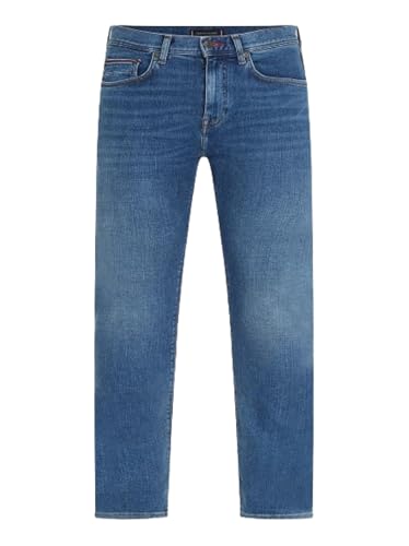 Tommy Hilfiger Herren Jeans Bleecker Slim Fit, Blau (Creek Blue), 29W / 34L von Tommy Hilfiger