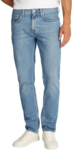 Tommy Hilfiger Herren Jeans Hose Denton Straight Leg Fit, Blau (Mesa Blue), 32W/32L von Tommy Hilfiger