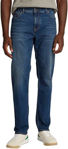 Tommy Hilfiger Herren Jeans Hose Denton Tucson Indigo Straight Fit, Blau (Tuscon Indigo), 34W/34L von Tommy Hilfiger
