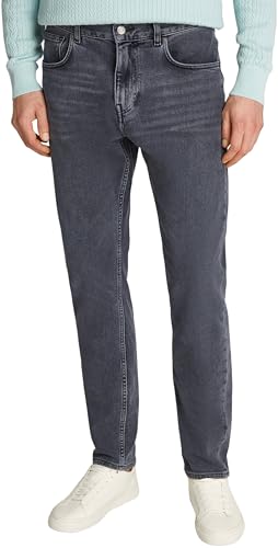Tommy Hilfiger Herren Jeans Hose Harlem Tapered Fit, Grau (Trevor Grey), 32W/34L von Tommy Hilfiger