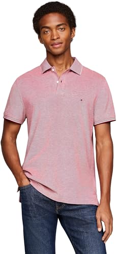 Tommy Hilfiger Herren Jeans Hose Slim Fit, Rot (Benton Blue), 29W/34L von Tommy Hilfiger