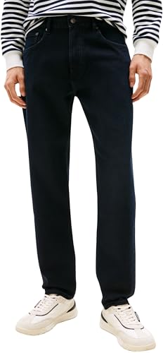 Tommy Hilfiger Herren Jeans Hose Tapered Harlem Mid Rise, Blau (Night Blue), 32W/32L von Tommy Hilfiger