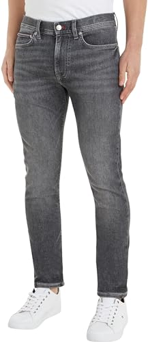 Tommy Hilfiger Herren Jeans Layton Extra Slim Fit, Grau (Heron Grey), 31W / 32L von Tommy Hilfiger