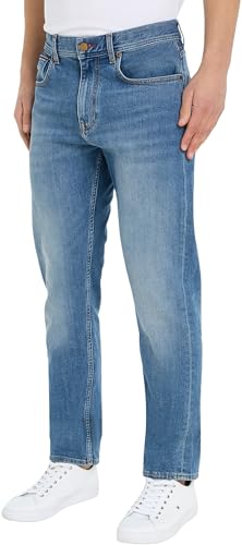 Tommy Hilfiger Herren Jeans Mercer Regular Fit, Blau (Boston Indigo), 31W / 34L von Tommy Hilfiger