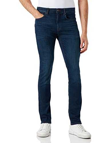 Tommy Hilfiger Herren Jeans Slim Bleecker Indigo Stretch, Blau (Java Indigo), 40W / 34L von Tommy Hilfiger