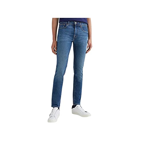 Tommy Hilfiger Herren Jeans Slim Bleecker Stretch, Blau (Jacob Indigo), 32W / 32L von Tommy Hilfiger