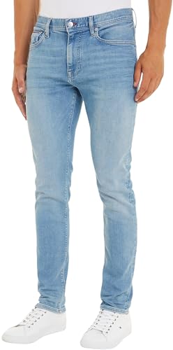 Tommy Hilfiger Herren Jeans Slim Fit, Blau (Maui Blue), 32W/36L von Tommy Hilfiger