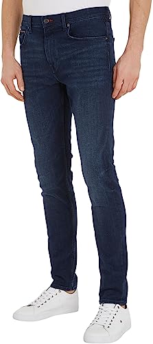 Tommy Hilfiger Herren Jeans Tapered Stretch, Blau (Nepon Indigo), 30W / 34L von Tommy Hilfiger