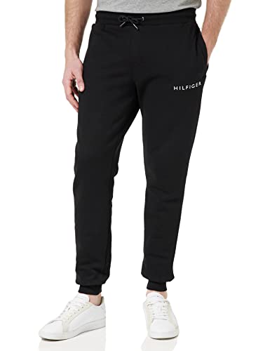 Tommy Hilfiger Herren Jogginghose Pop Color Sweatpants, Schwarz (Black), S von Tommy Hilfiger