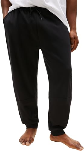 Tommy Hilfiger Herren Jogginghose Track Pant mit Logo, Schwarz (Black), 3XL von Tommy Hilfiger