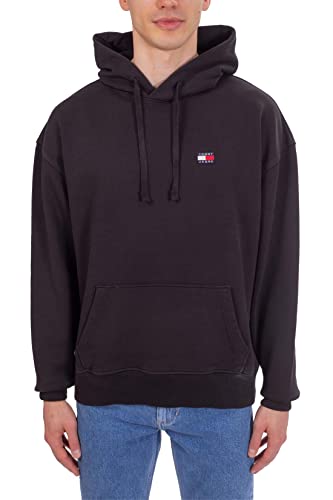 Tommy Hilfiger Herren TJM RLX XS Badge Hoodie Sweatshirt, schwarzes, M von Tommy Hilfiger