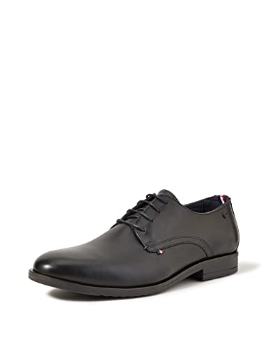 Tommy Hilfiger Herren Derby Schuh Core LTH Business, Schwarz (Black), 40 EU von Tommy Hilfiger