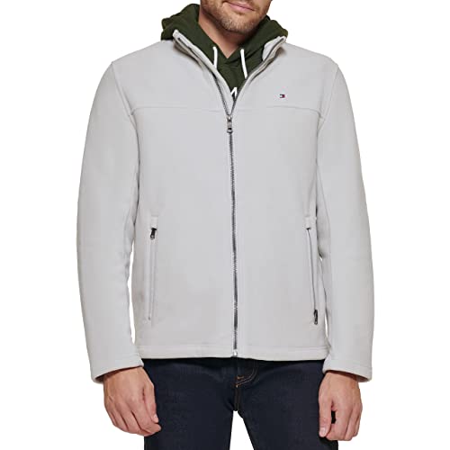 Tommy Hilfiger Herren Lightweight Polar Fleece Jacket Fleecejacke, EIS, XXL von Tommy Hilfiger