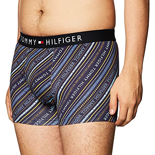 Tommy Hilfiger Herren Kofferraumaufdruck Badehose, Typ: Streifen, S von Tommy Hilfiger